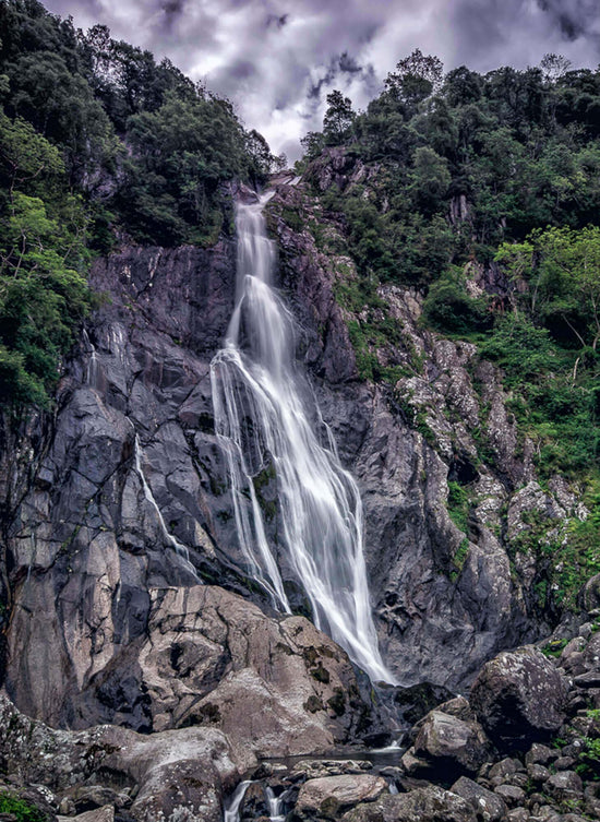 Rhaeadr Fawr - Aber Falls waterfall