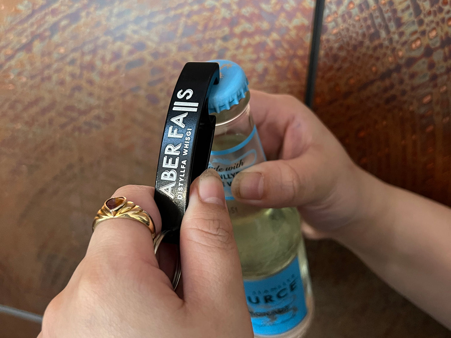 Bottle Opener in use