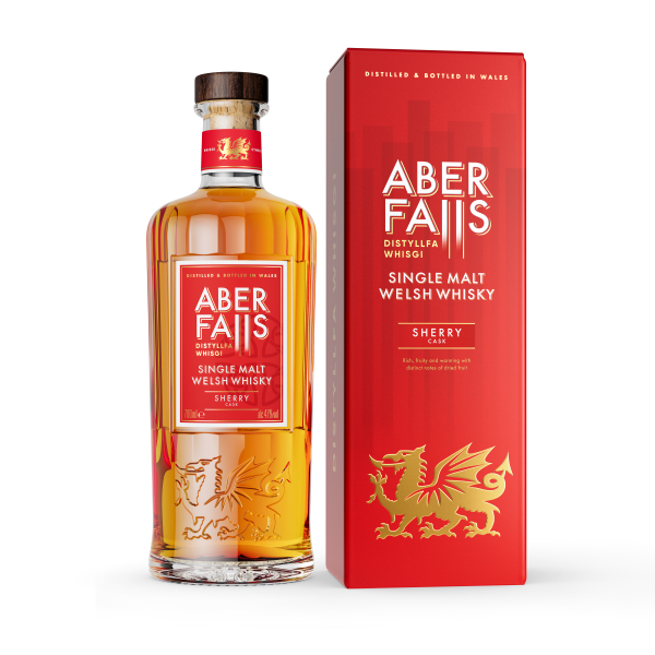Aber Falls Single Malt Welsh Whisky Sherry Cask– Now Bottled at 47% ABV