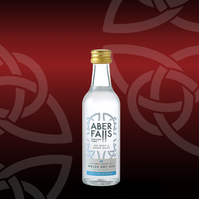 Aber Falls Welsh Dry Gin 5cl Miniature